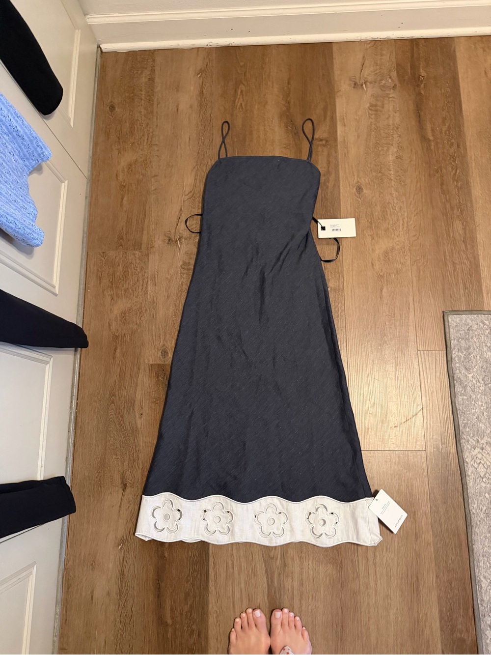 Staud Linen Dress NWT - Picture 2 of 10
